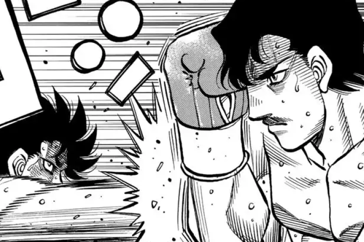 漫画raw はじめ の 一歩『Hajime no Ippo!』1504話 :  戦いは一時中断された