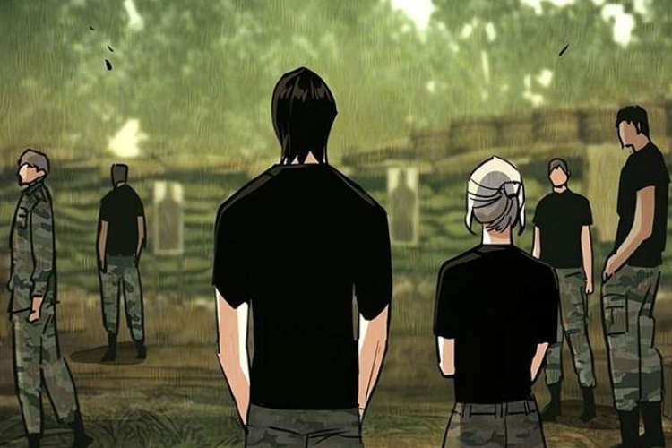 Manhwa 入学傭兵 (Mercenary Enrollment) 第273話、誰も挑戦できず、兄弟ももう気にしない