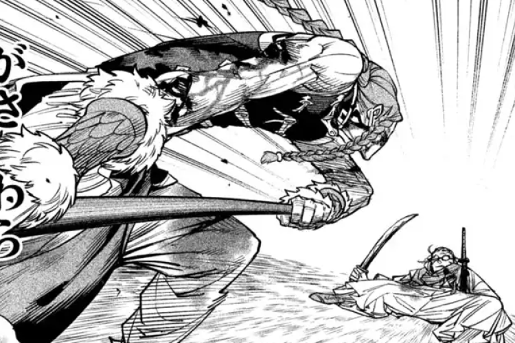 テンカイチ　日本最強武芸者決定戦 『Tenkaichi: The Greatest Warrior Under the Rising Sun』59話 漫画raw : 第一回戦最終仕合決着