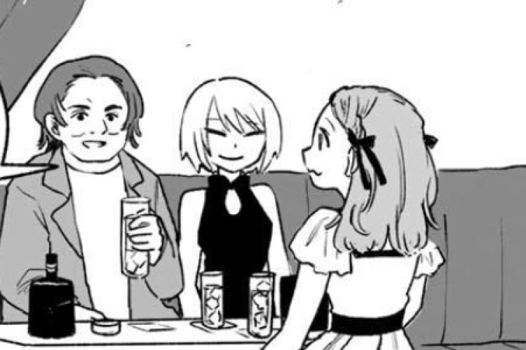 漫画 みいちゃんと山田さん【Mii-chan and Yamada-san】第27話、誰かに会うためにドレスアップする