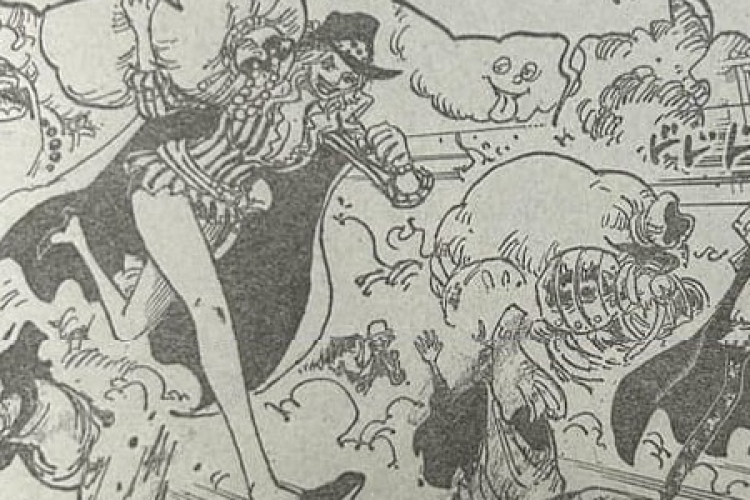 ワンピース『ONE PIECE』1158話 漫画raw、伝説の大海賊が大暴れ