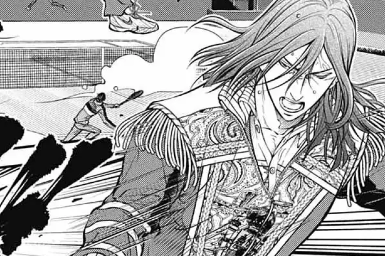 漫画raw 新テニスの王子様 【The Prince of Tennis】456話、非常に激しい試合