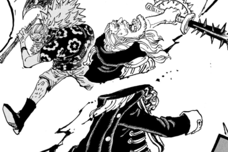 RAW 『ONE PIECE』（ワンピース）第1151話 サブ JP、ギャバンvs神の騎士団！