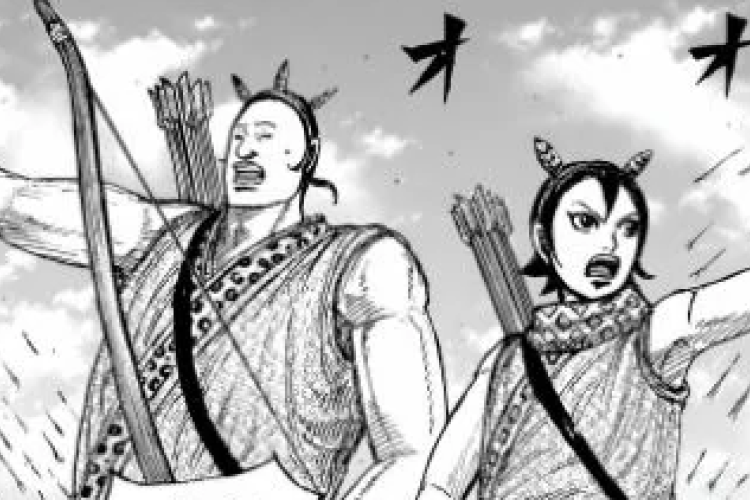 漫画raw キングダム『Kingdom』860話 、多くの敵が倒れた