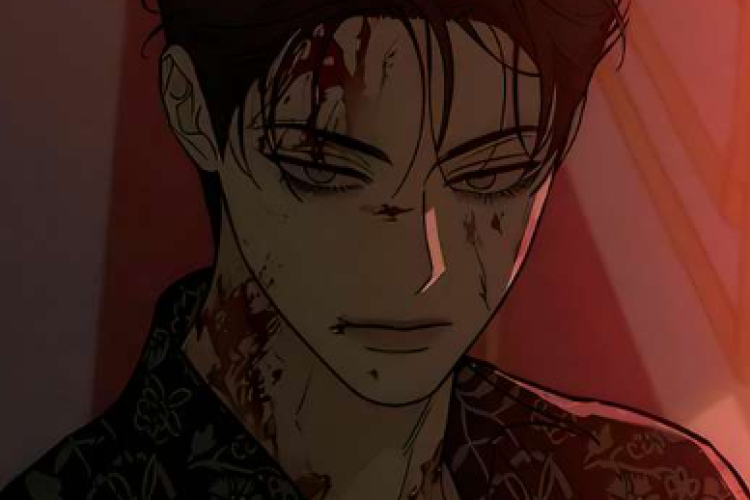 枯れた花に涙を『Tears on a Withered Flower』90話 日本語 漫畵raw : 乱闘が発生した