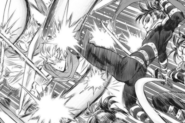 RAW ワンパンマン (One Punch-Man) 第275 サブ JP, さいたまは強力な敵と対峙する