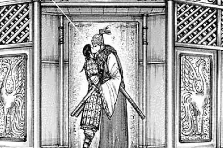 漫画raw キングダム『Kingdom』851話 、申氏の陣営はただちに動いた。
