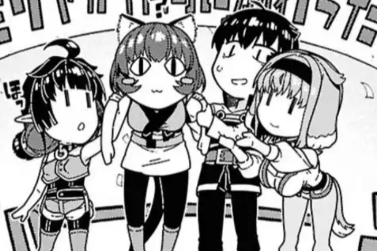 受付？ RAW 漫画 Isekai Meikyuu de Harem〜異世界迷宮でハーレムを 第31話