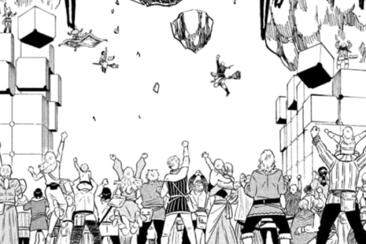 ブラッククローバー 〜Black Clover 390話 漫画raw、必要なのは肩を並べて協力することだ