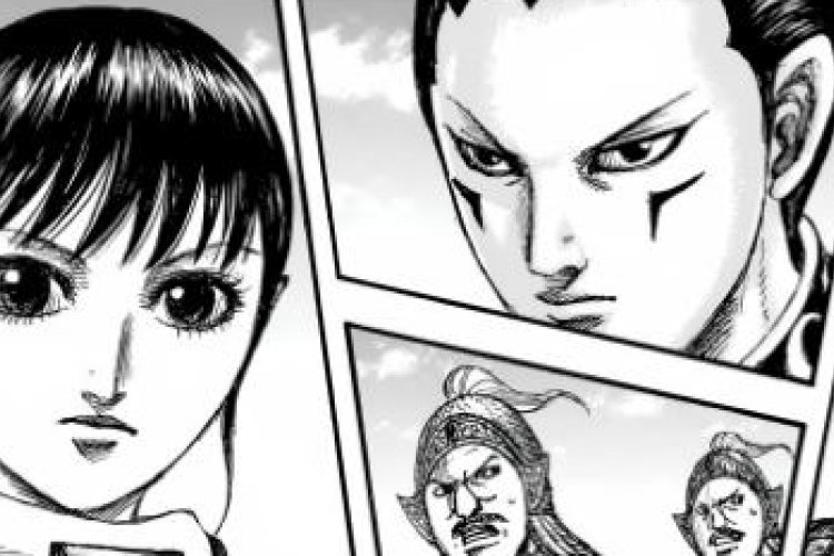 漫画raw キングダム『Kingdom』858話 、新たなキャラクターが戦いの最中に登場する