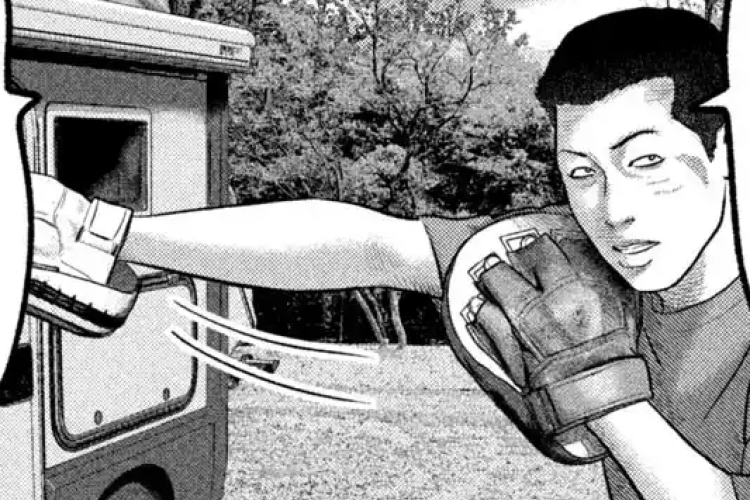 漫画raw ファブル『The Third Secret  』19話  、実戦的な女