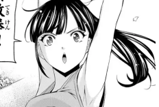 漫画raw 女神のカフェテラス『The Café Terrace and Its Goddesses』218話 : 互いに感情を押し殺す